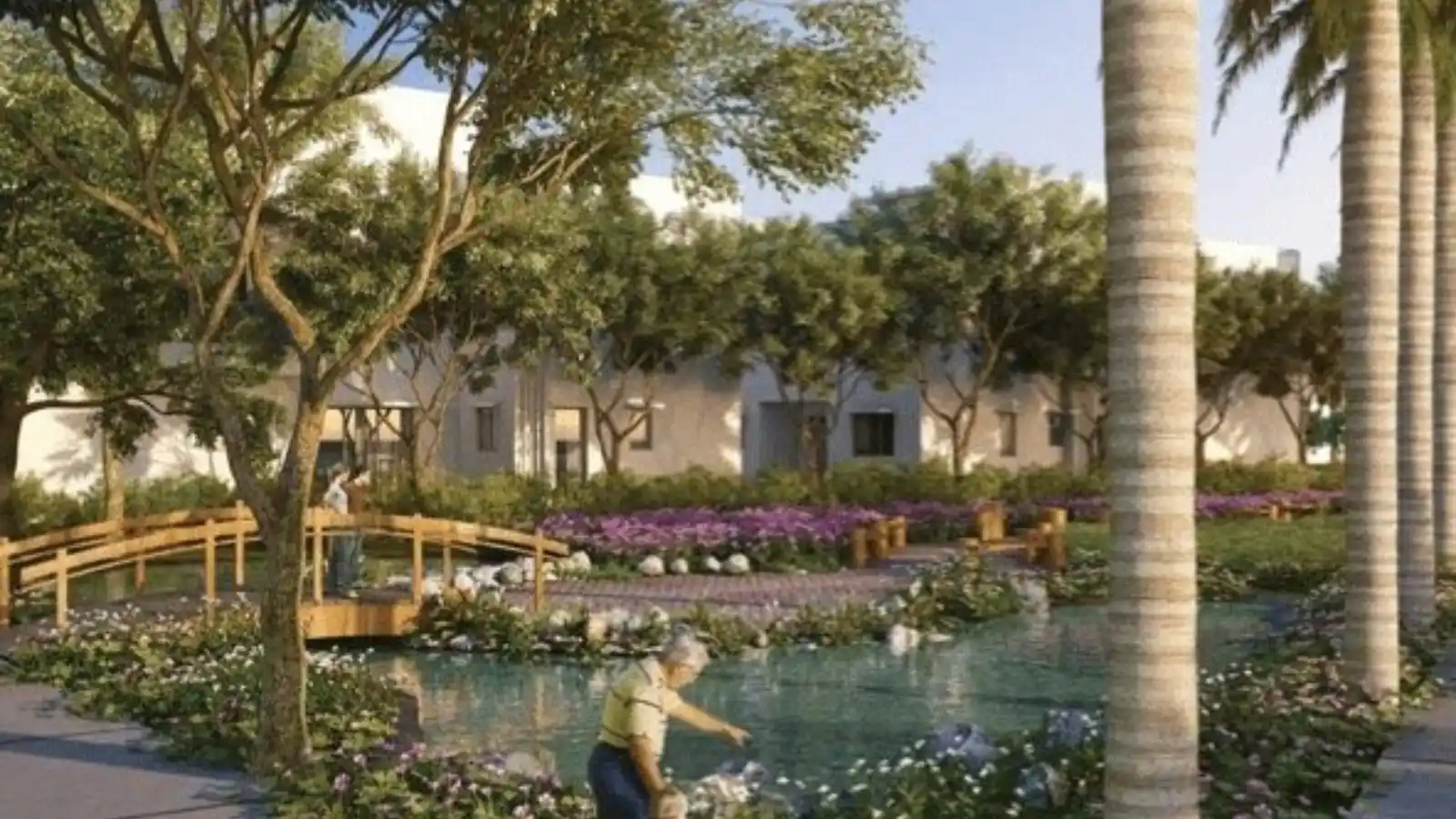 Adarsh-Sanctuary-Villas-In-Off-sarjapura-Road-Bangalore-koi-pond